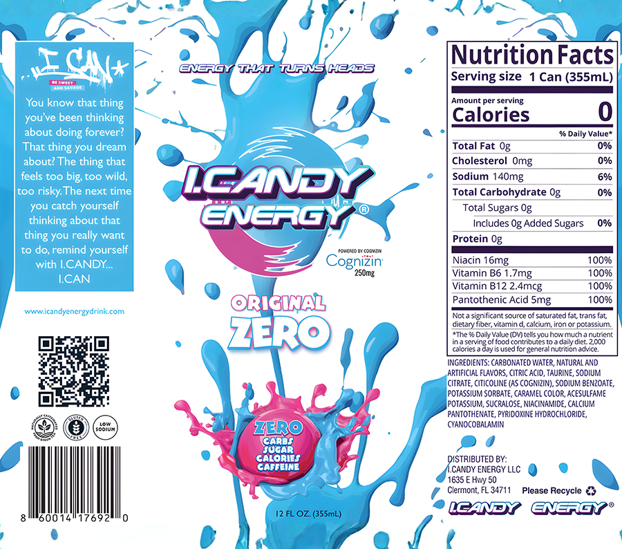 Original Zero can label